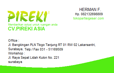 Jual pintu lipat, partisi sliding atau geser untuk membagi ruangan dengan harga murah